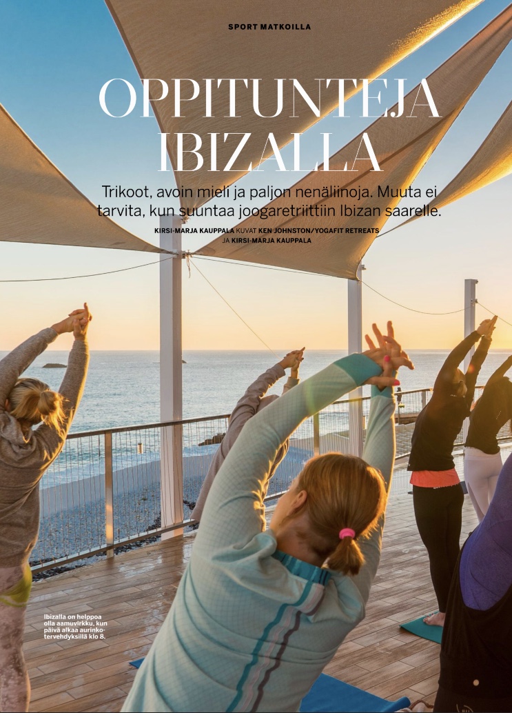 Sport: Oppitunteja Ibizalla