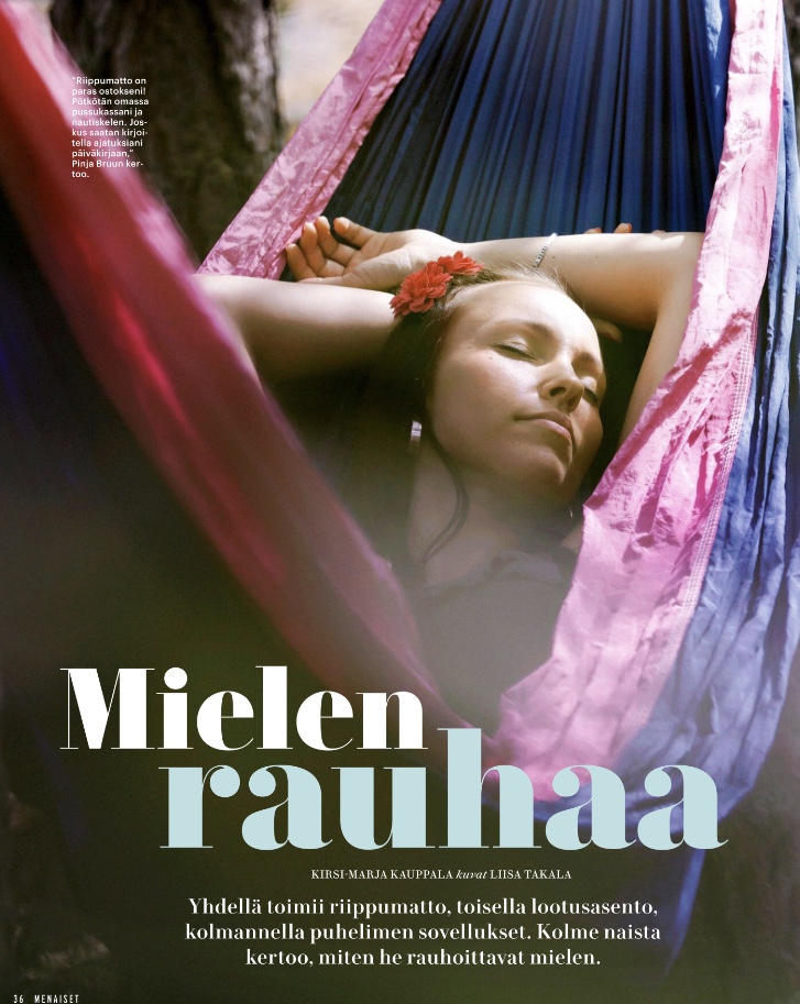 MeNaiset: Mielen rauhaa