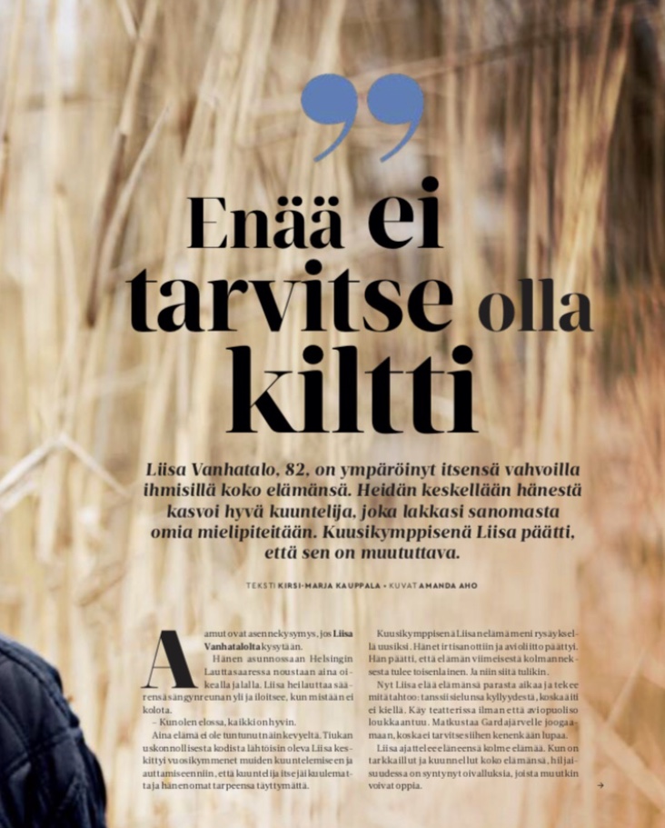 ET: “Enää ei tarvitse olla&nbsp;kiltti”