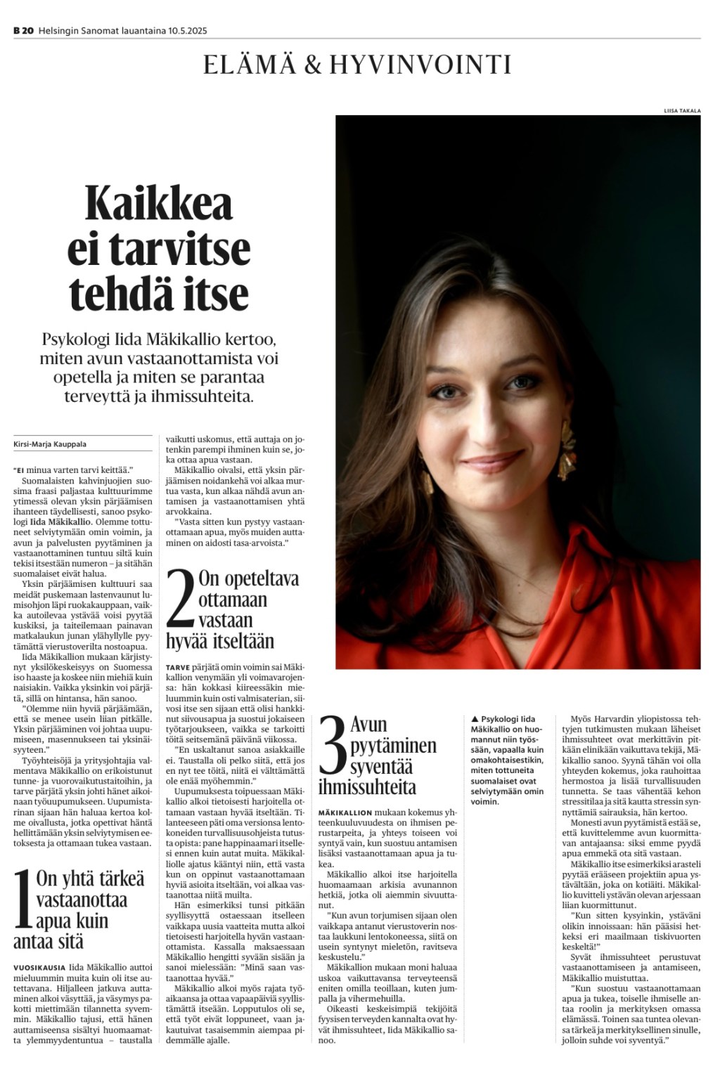 Kaikkea ei tarvitse tehdä&nbsp;itse